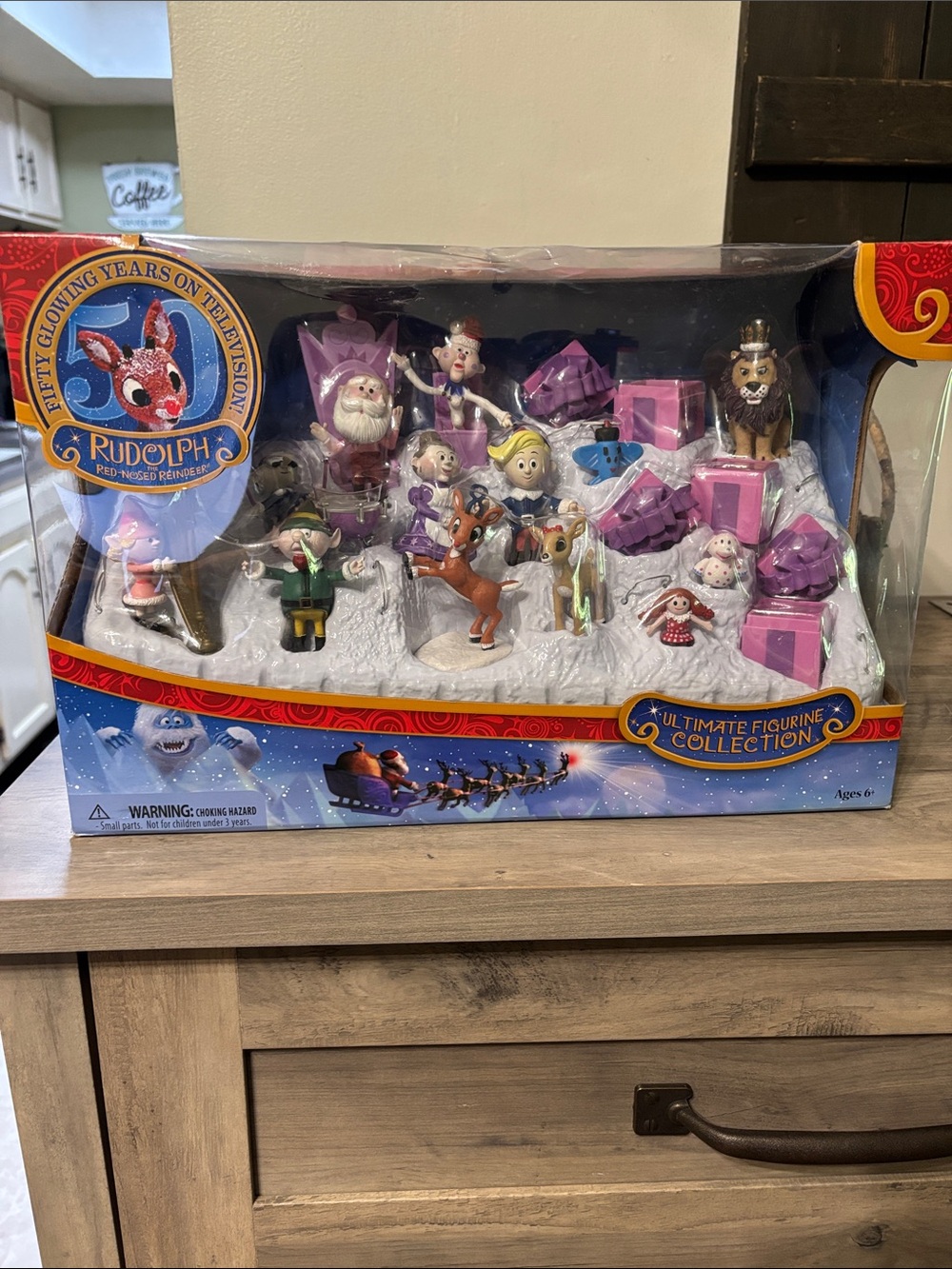 50th Anniversary Rudolph the Red-Nosed Reindeer Ultimate Figurine Collection NOS